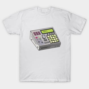 Beat Maker (Grey Shadows + Mystic Maroon Colorway) Analog / Music T-Shirt